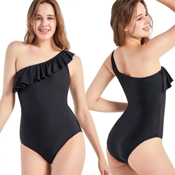 Maillot de bain absorbant menstruel solide pour femme, bikini lavable, maillot de bain physiologique