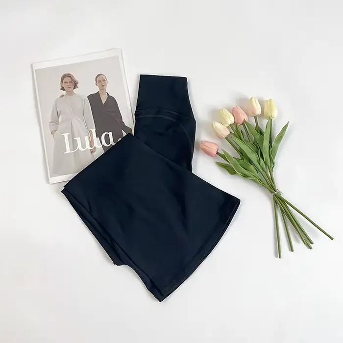Pantalon de Yoga évasé taille haute pour femmes, Leggings de course, d'entraînement, de gymnastique,