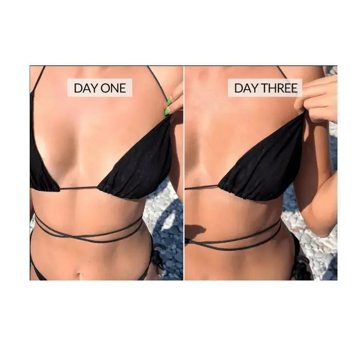 Tan through Bikini No Trace No See through Beach Maillot de bain Maillot de bain transparent pour as
