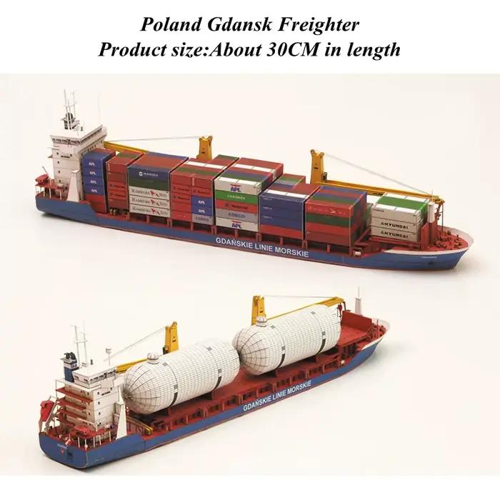 Navire de croisière britannique Titanic 1:400, modèle en papier 3D, puzzle fait à bricolage main, Fa