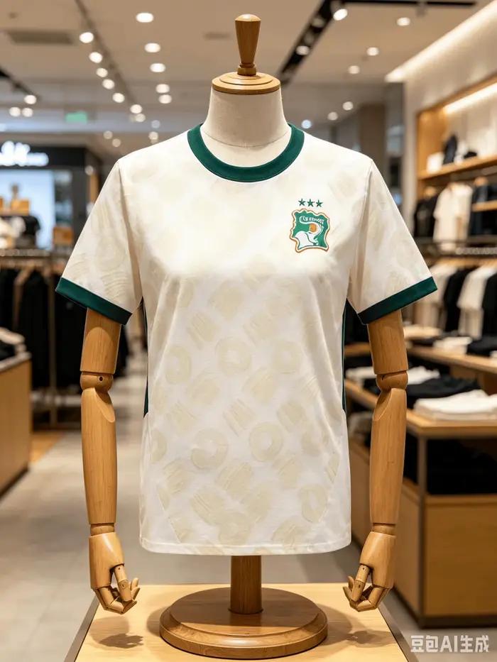 Maillot de football extérieur Côte d'Ivoire 2026, le plus récent, à séchage rapide, pour l'été, styl