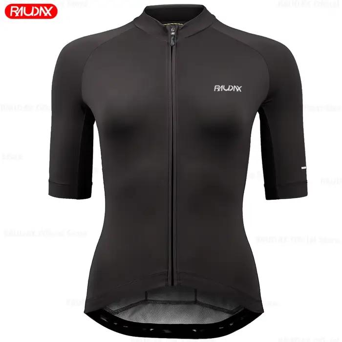 Maillot de cyclisme Raudax 11 couleurs – Hauts de course cycliste à manches courtes – Vêtements de c