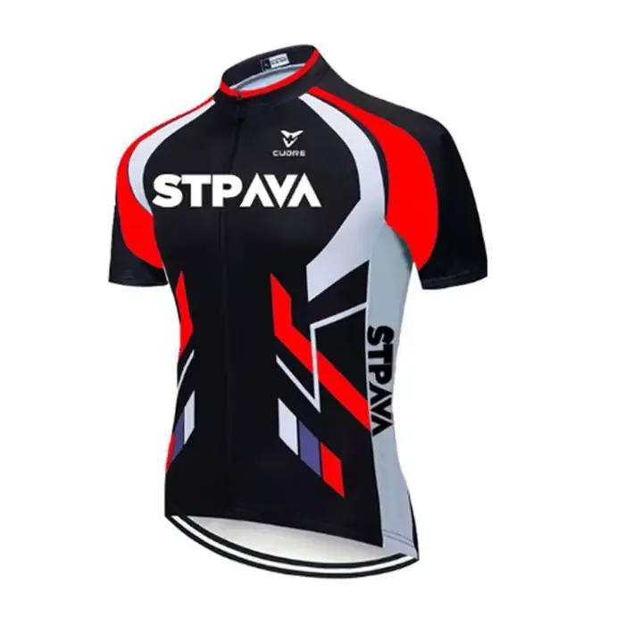 Maillot de cyclisme, nouveau maillot de cyclisme anti-UV pour l'été, ensemble respirant pour le spor