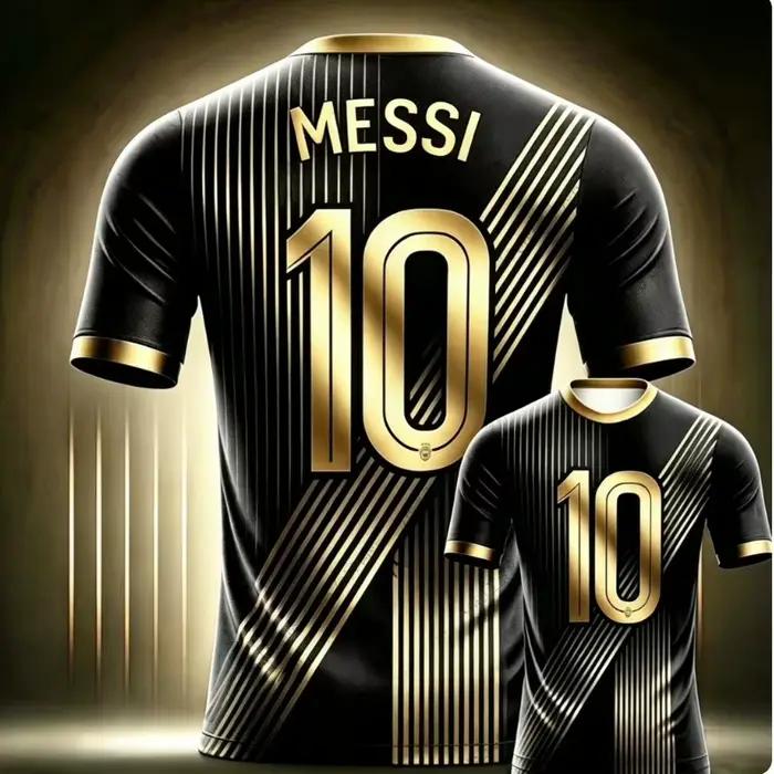 2026 Messi N°. 10 Maillots de football édition commémorative - T-shirt de sport pour homme Argentine