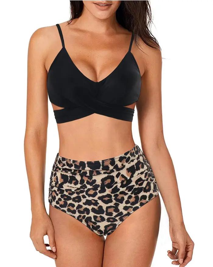Maillot de bain push-up pour femme 2026 – Ensemble bikini brésilien sexy taille haute – Tenue de pla
