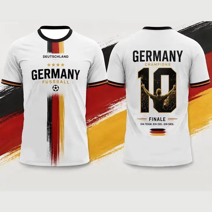 Maillot de football 2026 Équipe N°9 Match Été Sport Homme Femme Décontracté Manches Courtes Haut