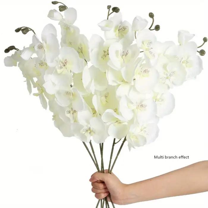 Orchidée Phalaenopsis Artificielle : Conception à Longue Tige Sans Entretien, Utilisation Toute Sais