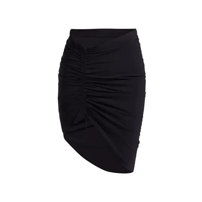 Maillot de bain une pièce Sexy, Push Up, à volants, pour femmes, vêtements de plage, jupe portefeuil