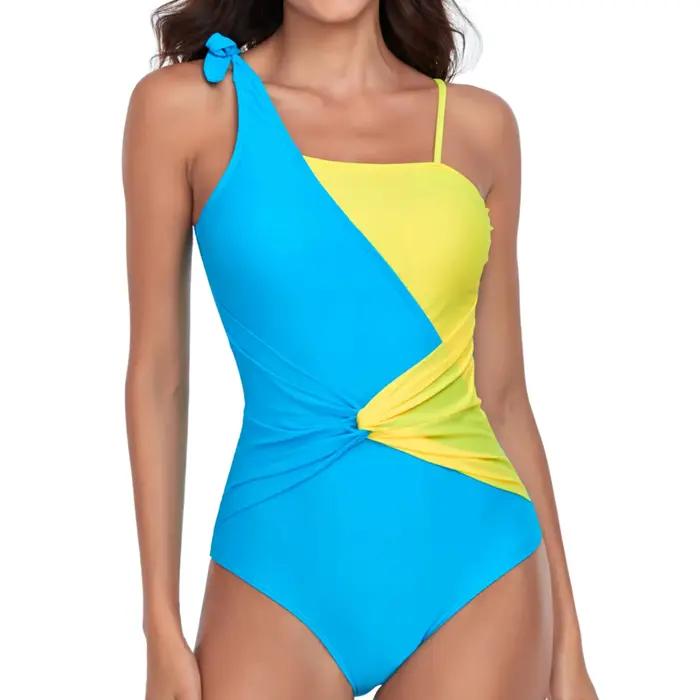Maillot de bain une pièce VYLYNK tendance 2026 sexy pour femme avec soutien push-up, idéal pour la p