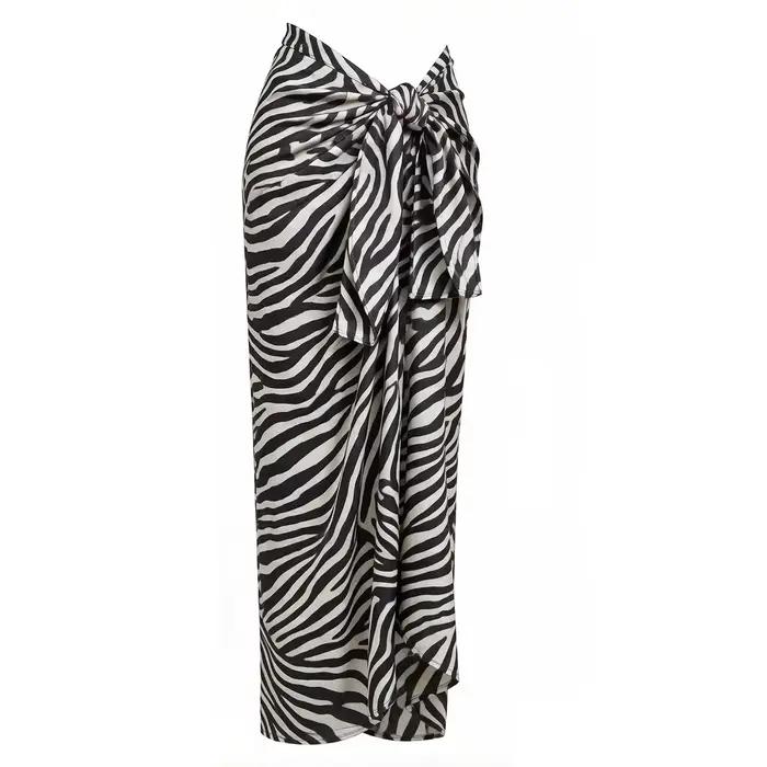 Maillot de bain imprimé zèbre et léopard, avec couverture, maillot de bain sexy pour femmes, bikini,