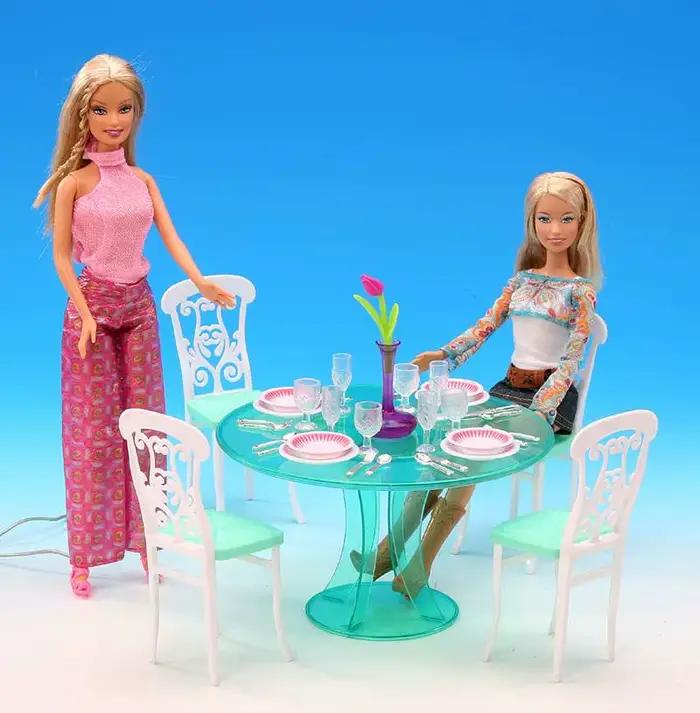 Accessoires pour poupées BJD de 30 cm : mobilier de classe, école, cuisine, piscine, armoire, lit, b