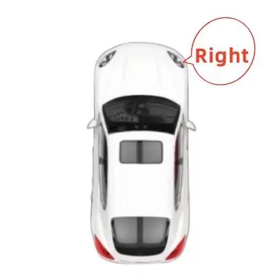 Pièces de rechange pour intérieur de voiture, phares en verre, remplacement de lentille d'origine, p