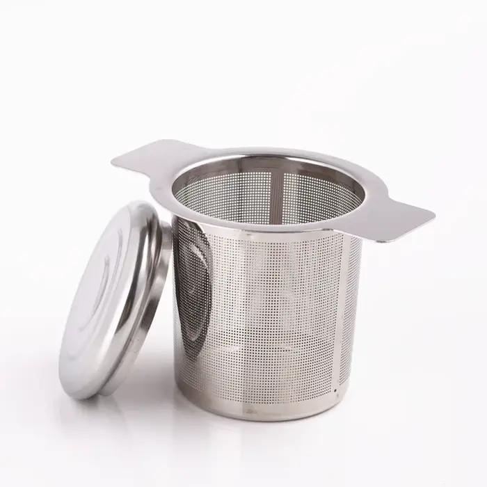Infuseur à thé fuite de thé en acier inoxydable, diffuseur, passoire à thé aux épices, filtre à herb
