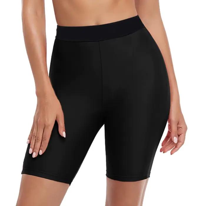 Short de bain taille haute pour femme, tankini grande taille, short de bain astronomique, short de p