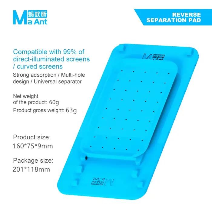 Tapis de séparation d'écran MaAnt universel compatible avec 99 % des écrans plats/courbes – Outils d