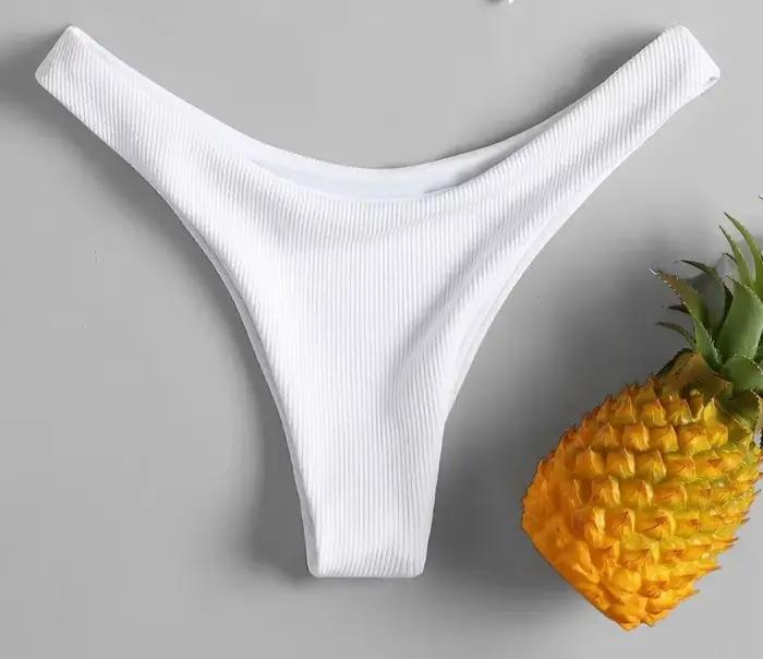 Mode d'été femmes natation taille basse bas de Bikini culottes dames Sexy Bikini bandeau Shorts bas 