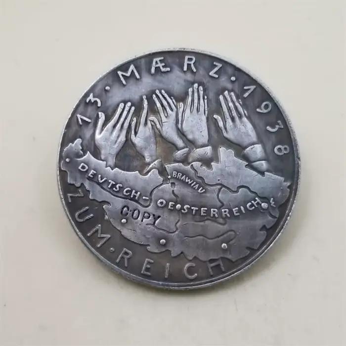 1938 Allemagne Copier pièces commémoratives Collection d'art