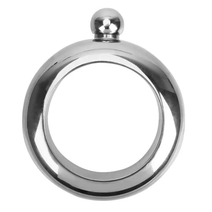 3.5 oz accessoires pour boissons pour whisky Vodka alcool rond Chic flacon de hanche Bracelet élégan