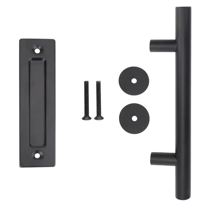 Pour armoire placard tirer encastré bois porte poignée coulissante grange porte poignée meubles maté