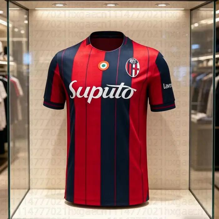 26 nouveaux uniformes d'équipe du Football Club de Bologne Serie A, t-shirt imprimé en 3D, haut de s