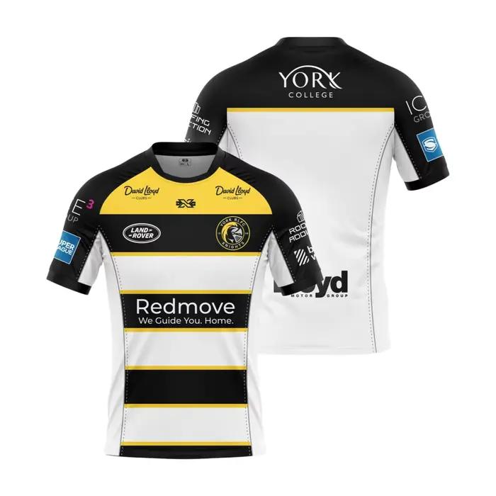 Maillot de rugby 2026 pour supporters des York Knights, T-shirt athlétique imprimé en 3D pour adulte