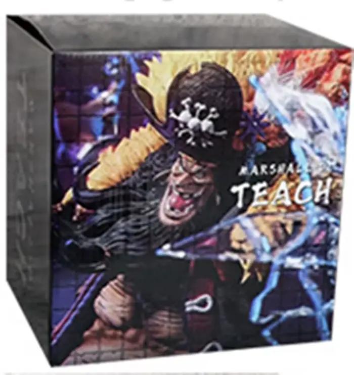Anime ONE PIECE Pirates de Blackbeard Marshall D. Teach Version Bataille Figurine d'action en PVC GK