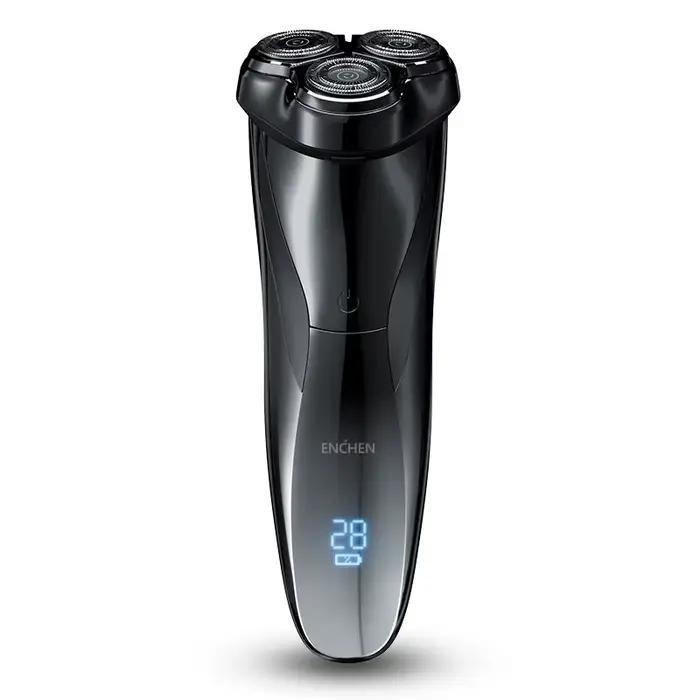 ENCHEN-Rasoir électrique 3D Blackstone 3 pour hommes, étanche IPX7, support de rasoir et utilisation