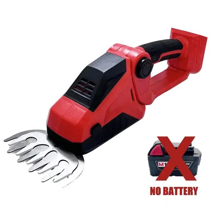 Milwaukee taille-haie sans fil 2 en 1, cisailles à gazon électriques portables, Kit d'outils de jard