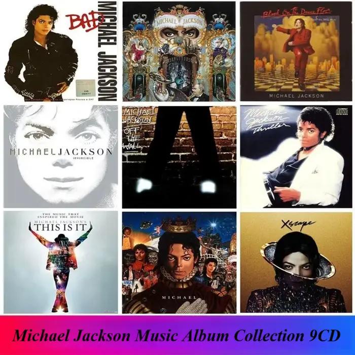 Collection complète d'albums en studio de Pop King, uniquement en CD, ensemble de 9 CD avec son haut