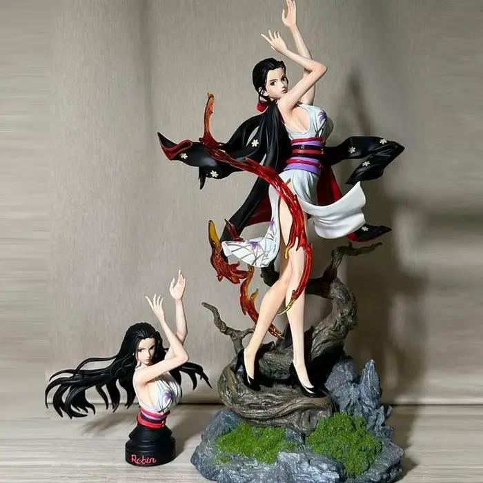 Figurine d'action Anime One Piece, figurine Robin, démon Robin, jouets en PVC, modèle de statue, jou