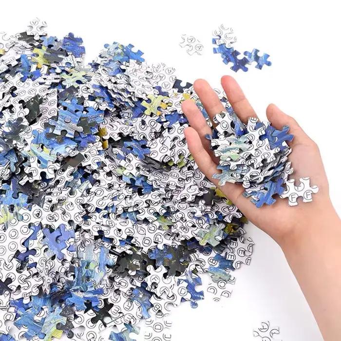 1000 pièces Puzzles pour adultes Puzzles en papier éducatif intellectuel décompression bricolage grand jeu de Puzzle jouets cadeau