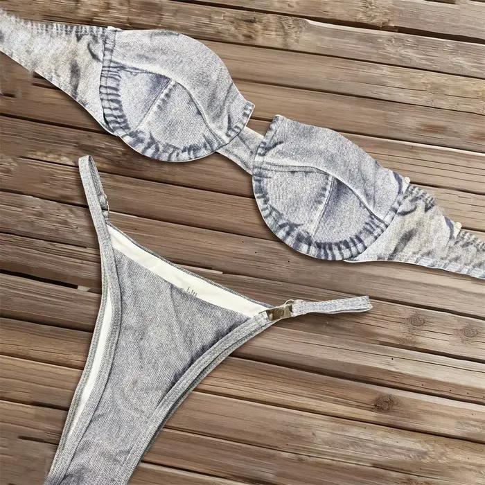 Maillot de bain à bretelles pour femmes