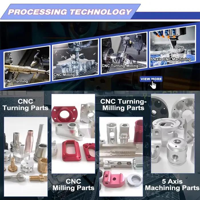 Pièces, accessoires, composants, prototypes, articles, travaux, matériel, produits d'usinage CNC sur mesure en aluminium, échantillons