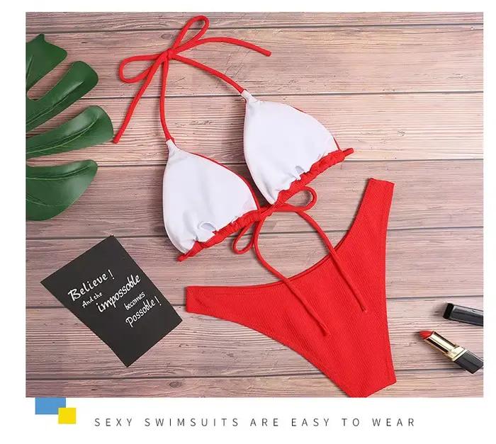 2023 Monochrome femmes Sexy Bikini