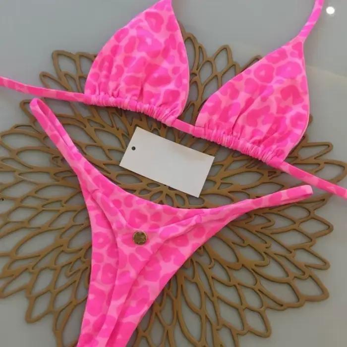 Nouvel ensemble bikini sexy pour femme 2026 – Maillot de bain brésilien string pour vacances à la plage