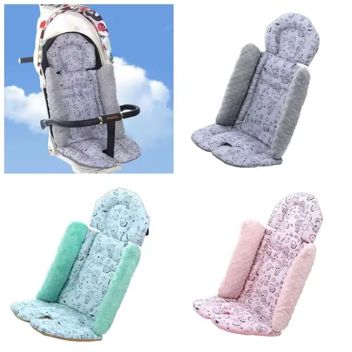 Coussin de poussette pour bébé, motif de dessin animé, accessoires de poussette, coussin de siège pour bébé, tapis de voiture, coussin de siège de voiture