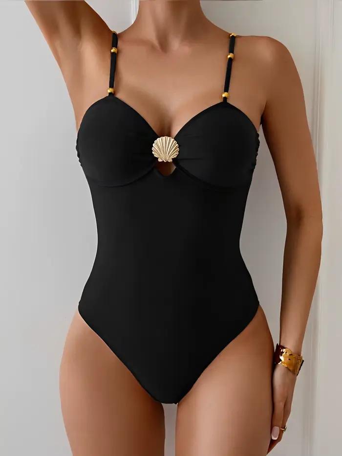 Maillot de bain une pièce sexy push-up à bretelles 2026 pour femme
