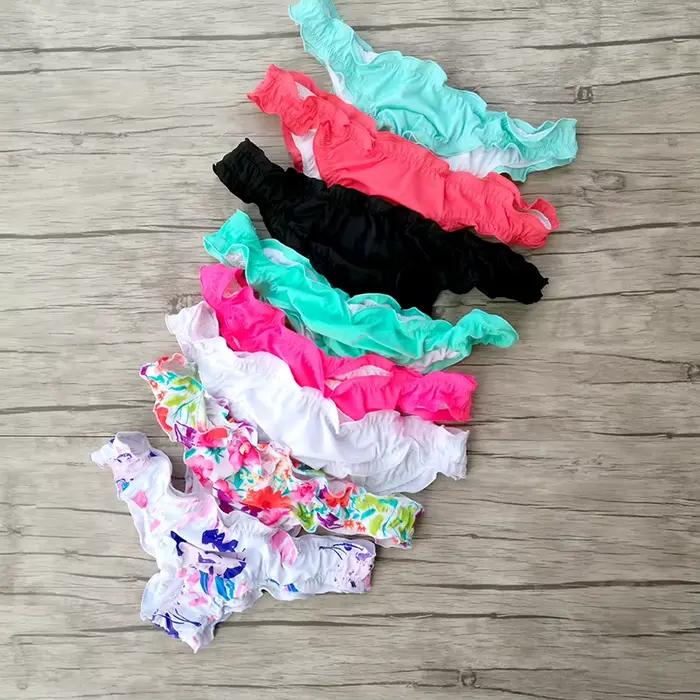 Maillot de bain brésilien imprimé effronté pour femme