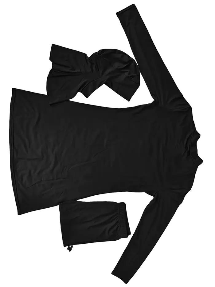 Maillot de Bain Musulman à Manches sulfpour Femme