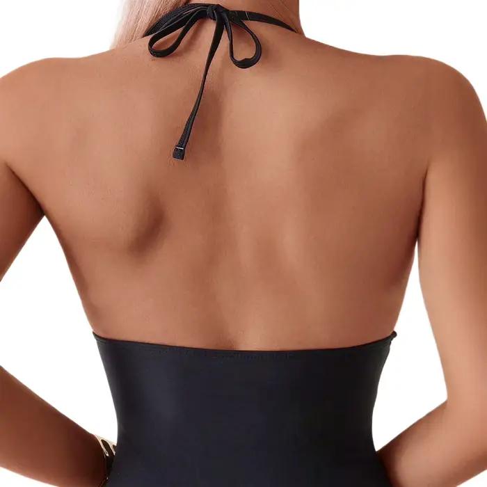 Maillot de bain une pièce sexy transparent pour femme 2026