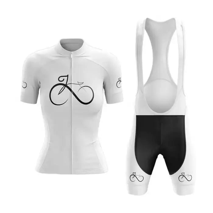 Maillot de cyclisme respirant à manches courtes pour femme, vêtements de vélo d'extérieur, tenue de cyclisme estivale pour femme, maillot de route