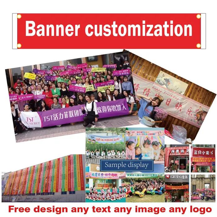 Personnalisation de bannières : Anniversaire / Fête / Sécurité / Production / Bannière promotionnelle / Bannière promotionnelle pour team building / Bannière pour événements majeurs