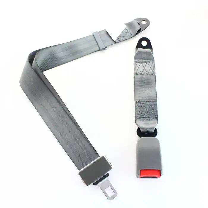 88-135CM universel deux points Simple réglable ceinture de sécurité noir gris voiture véhicule ceinture Extension sangle d'extension accessoires de voiture