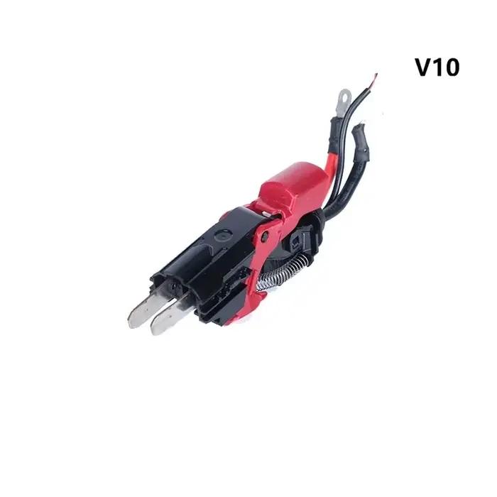 Accessoires d'assemblage de commutateur de bouton d'origine pour Dyson V10, remplacement d'aspirateur robot, pièces de rechange de nettoyage