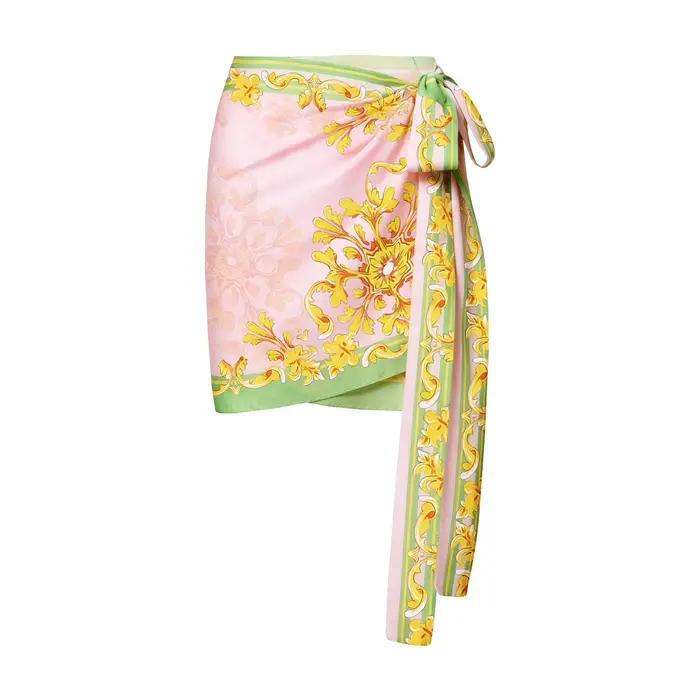Maillot de bain une pièce avec jupe pour femme