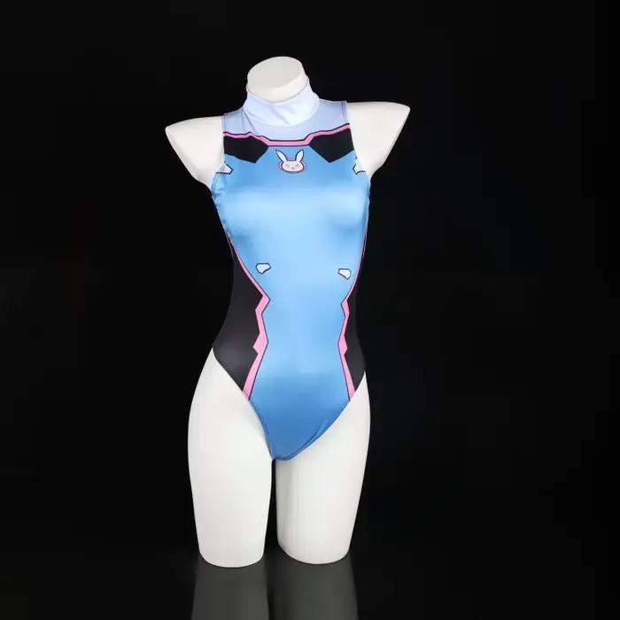 Maillot de bain cosplay D.Va imprimé