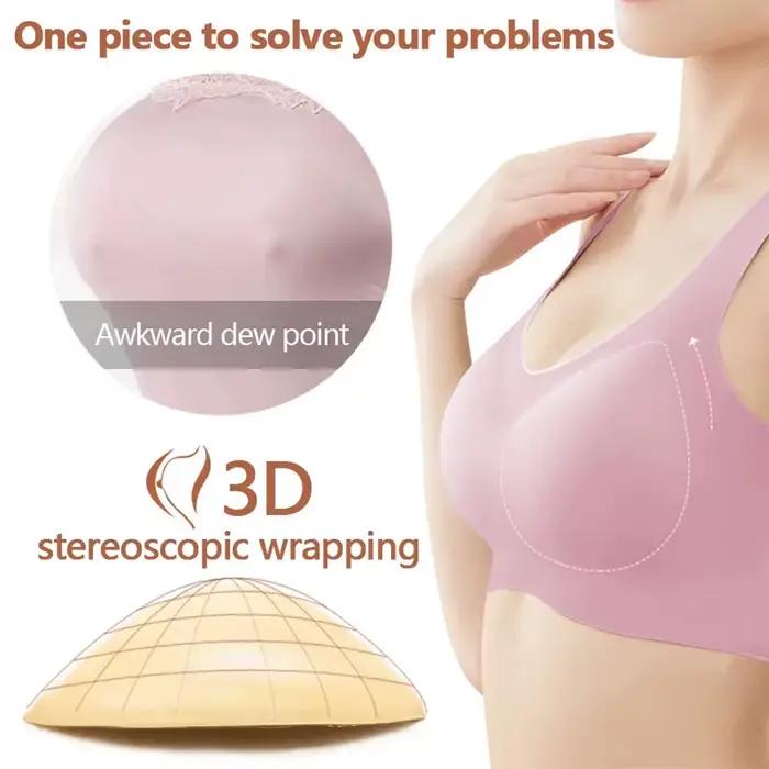 Inserts de soutien-gorge push-up pour rehaussement des seins