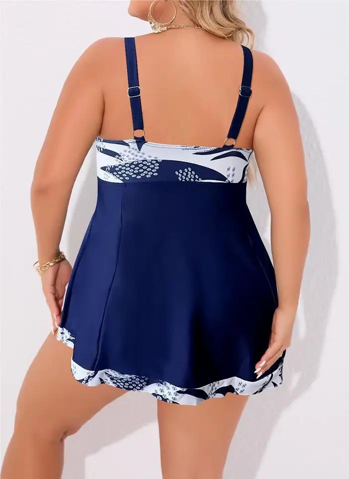 Nouveau maillot de bain grande taille pour femmes ensemble bikini sexy taille haute push-up tenue de plage Biquini Biquine Brasileiro 4XL Polyester Polyamide Shorts pour garçons Gilet dos nageur dos croisé