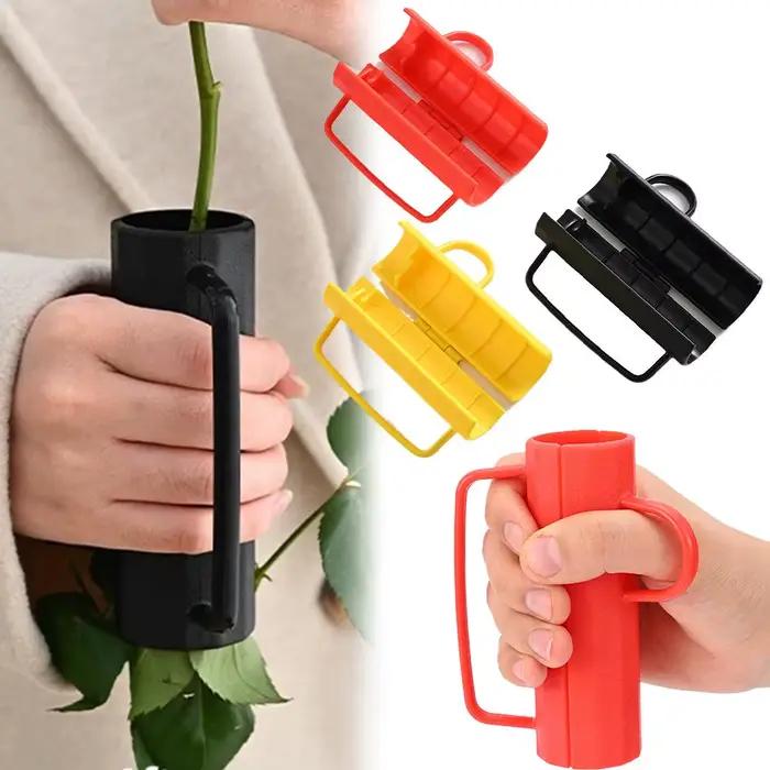 Outil de fleuriste dissolvant d'épines de roses et tondeuse à tiges, conception cylindrique pour l'arrangement floral, jardinage essentiel