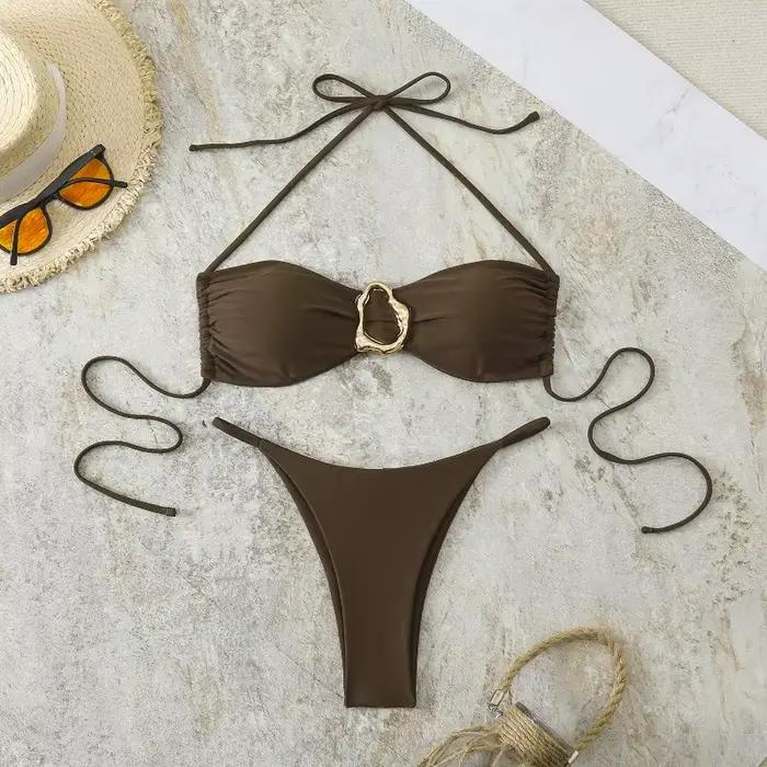 Ensemble de bikini string pour femmes